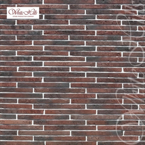 Плитка Бран брик 695-70 (красный) White Hills цемент (510-525)*40мм