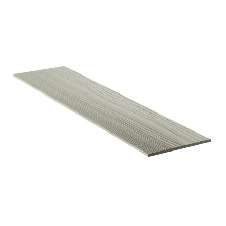 ФИБРОСТАР Фиброцементный сайдинг 190х3000х8мм Wood Серая Галька