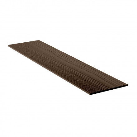 ФИБРОСТАР Фиброцементный сайдинг 190х3000х8мм Wood Жженая Земля