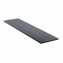 ФИБРОСТАР Фиброцементный сайдинг 190х3000х8мм Click Графитовый серый 