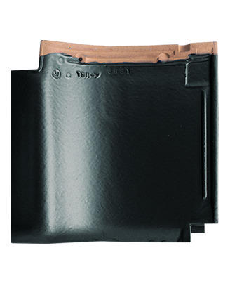 Керамическая черепица Марусо Самурай TS-Roof черный глянец