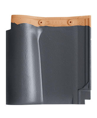 Керамическая черепица Марусо Калифорния Newcera ECO серебристо-черный