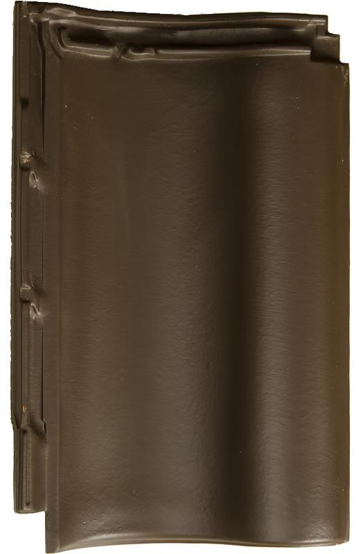 Керамическая черепица ABC TG 10 орехово-коричневый