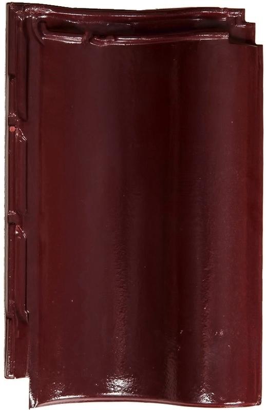 Керамическая черепица ABC TG 10 марон