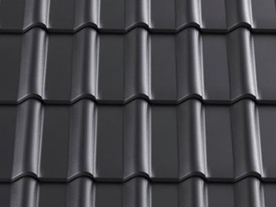 Керамическая черепица ABC Modena 11 алмазно-черный