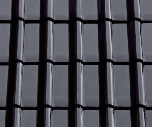 Керамическая черепица ABC Modena 11 бриллиантово-черный