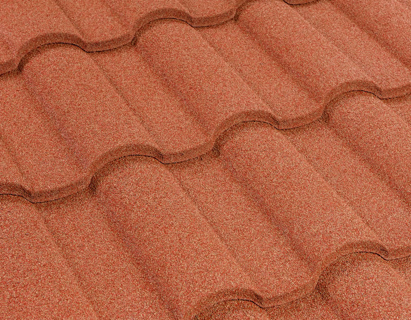 Композитная черепица Luxard Roman Коралл