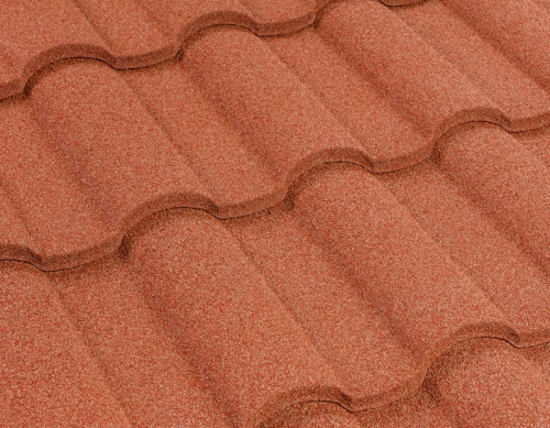 Композитная черепица Luxard Roman Коралл