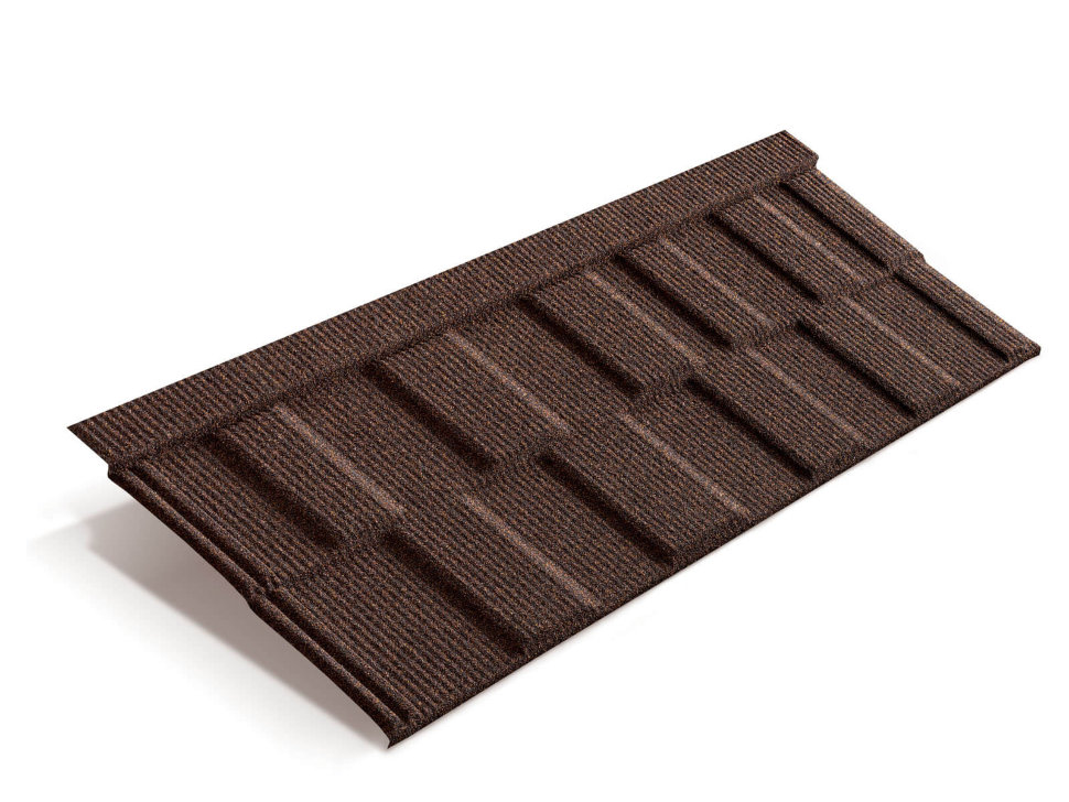 Композитная черепица Metrotile MetroGallo Кофе