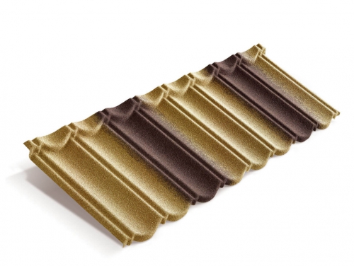 Композитная черепица Metrotile MetroBond Цедар-браун