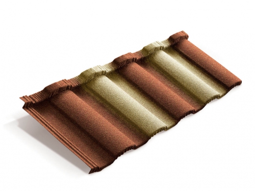 Композитная черепица Metrotile MetroRoman Терракотово-Желтый