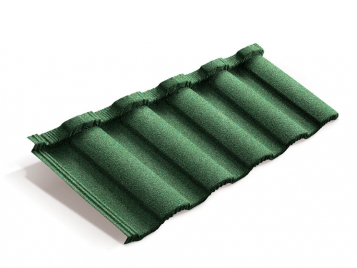 Картинка товара Композитная черепица Metrotile MetroRoman Зеленый