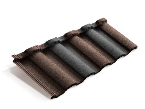 Композитная черепица Metrotile MetroRoman Кофейно-серый