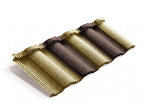 Композитная черепица Metrotile MetroRoman Цедар-браун