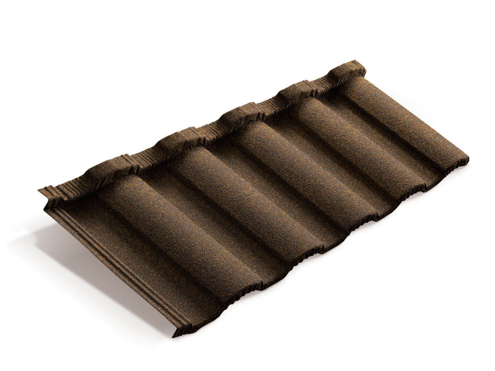 Композитная черепица Metrotile MetroRoman Айрон-барк