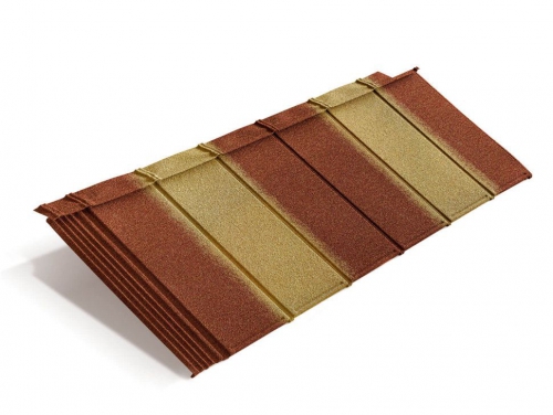 Композитная черепица Metrotile iPanel Терракотово-желтый