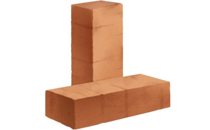 Кирпич керамический строительный полнотелый ЛСР М150, 250*120*65  