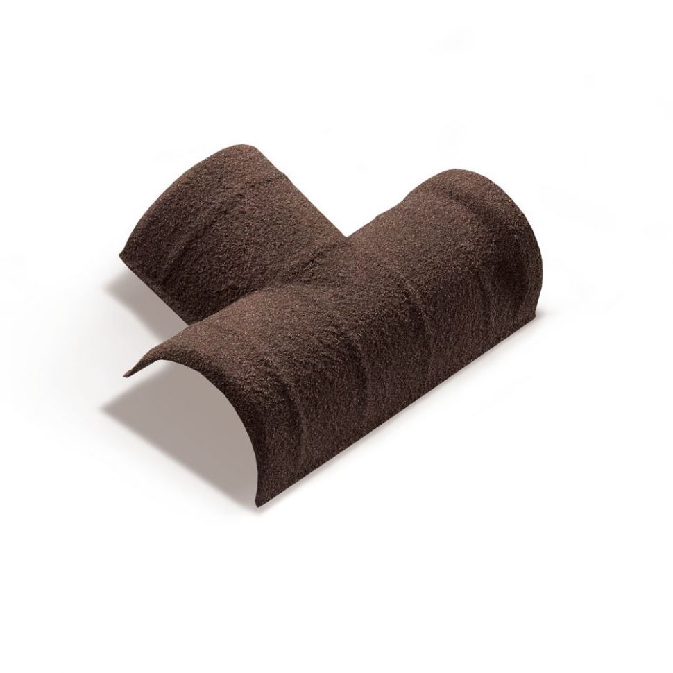 Т- элемент полукруглого конька Metrotile