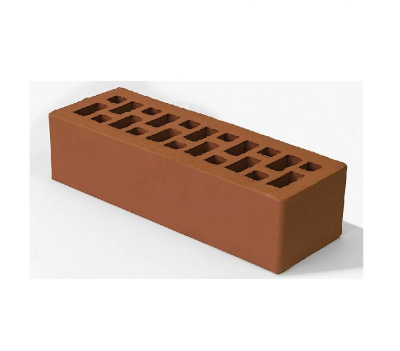 Кирпич BRAER красный гладкий, 250*85*65 мм  