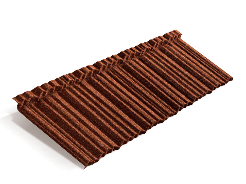 Композитная черепица Metrotile MetroShake II Терракотовый
