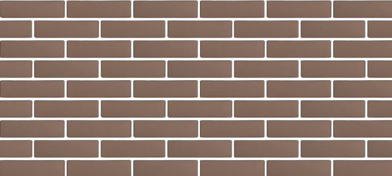Кирпич облицовочный пустотелый 1НФ Какао Гладкая TEREX  