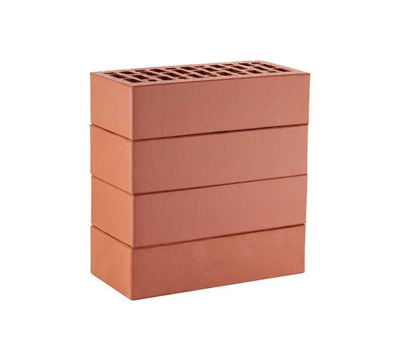 Кирпич облицовочный ЛСР красный гладкий М175 250*120*65 мм  