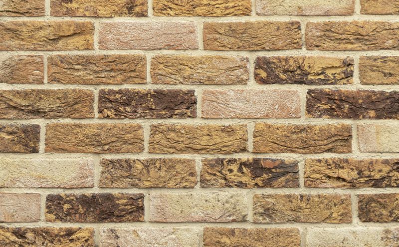 Кирпич облицовочный Донские зори Алабино узорный, 215*50*65 мм  