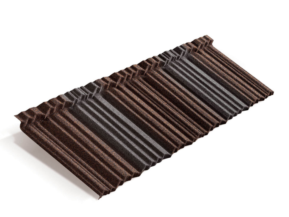 Композитная черепица Metrotile MetroShake II Кофейно-серый