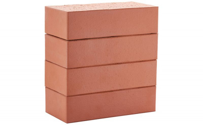 Кирпич полнотелый ЛСР красный гладкий, М400, 250*120*65 мм  