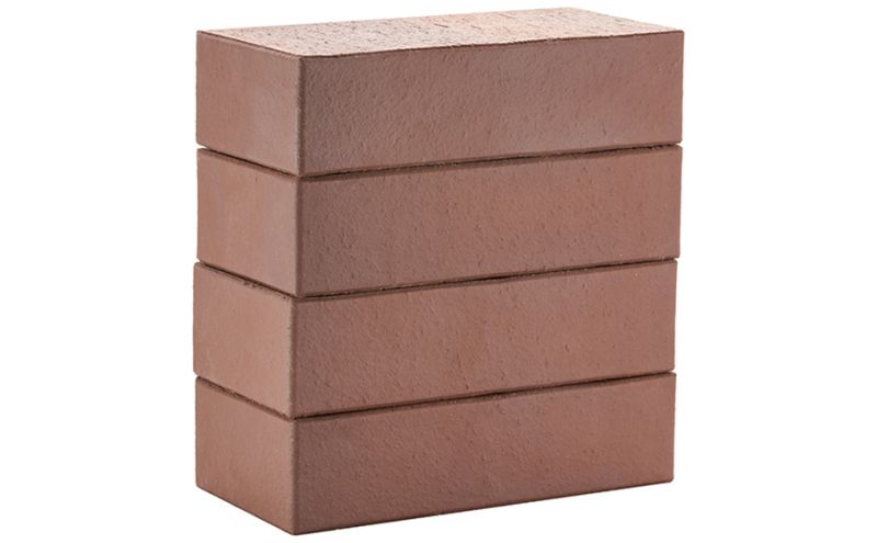 Кирпич полнотелый ЛСР коричневый гладкий 1NF, М400, 250*120*65 мм  