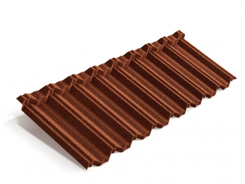 Композитная черепица Metrotile MetroClassic Терракотовый