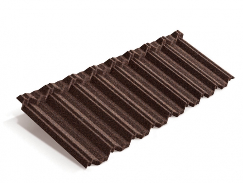 Композитная черепица Metrotile MetroClassic Кофе