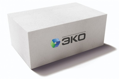 Газобетонный блок ЭКО D400, 600*200*250  