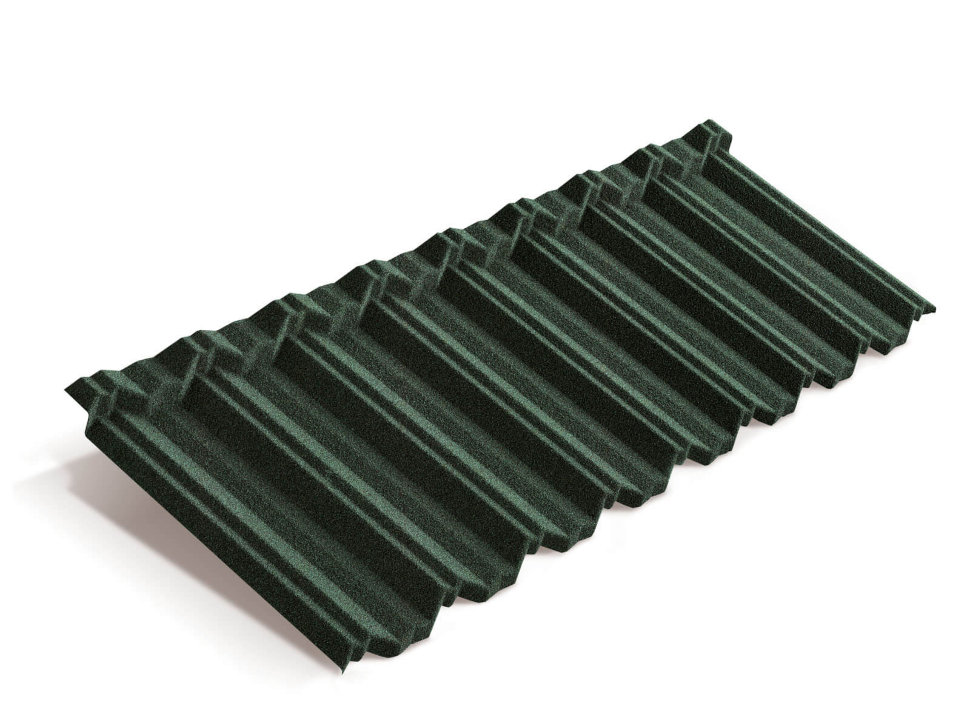 Композитная черепица Metrotile MetroClassic Темно-зеленый