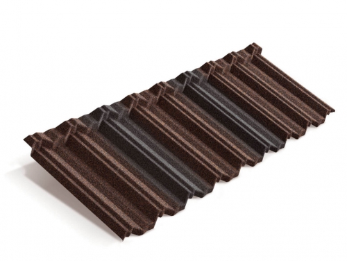 Композитная черепица Metrotile MetroClassic Кофейно-серый