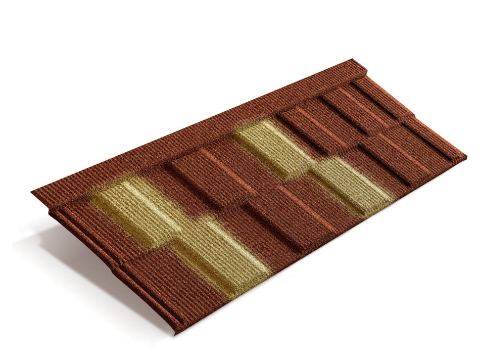 Композитная черепица Metrotile MetroViksen Терракотово-желтый