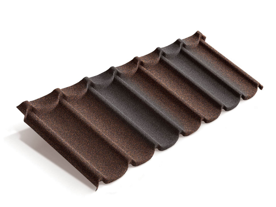 Композитная черепица Metrotile Mistral Кофейно-серый