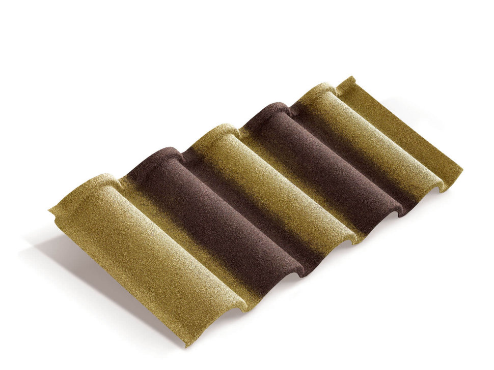 Композитная черепица Metrotile Романа Цедар-браун