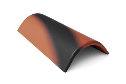 Коньковая черепица с зажимом Braas Янтарь