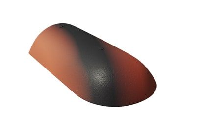 Начальная хребтовая черепица Braas Янтарь