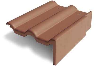 Боковая правая черепица Braas Франкфуртская