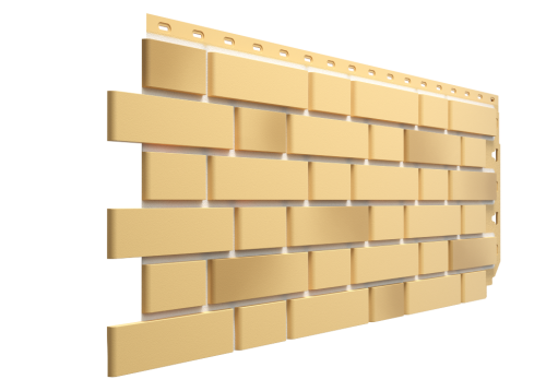 Фасадная панель Docke Flemish Желтый жженый под кирпич