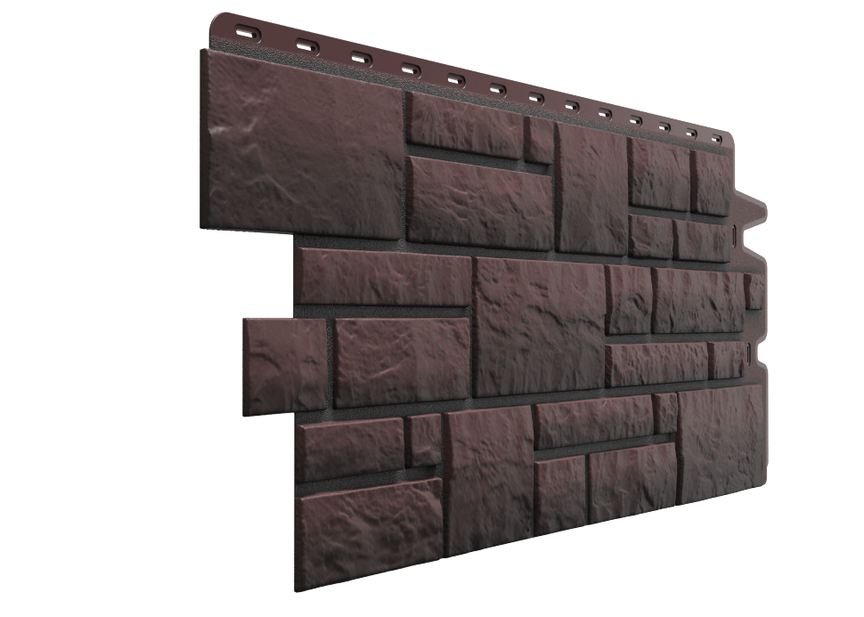 Фасадные панели Деке Burg Темный