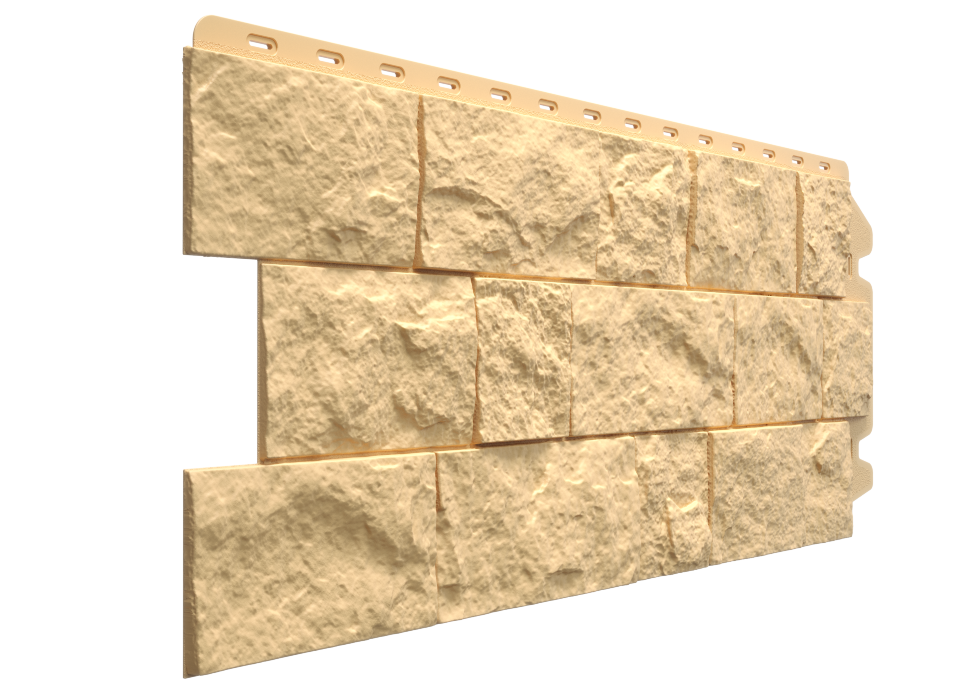 Фасадная панель Docke Fels Слоновая кость