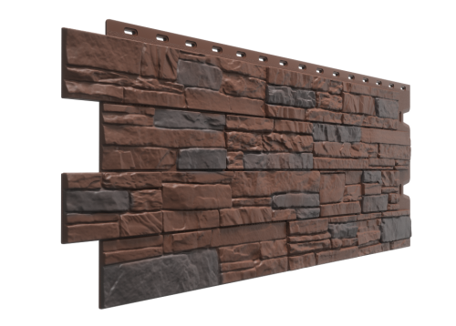 Фасадная панель Docke Stein Тёмный орех