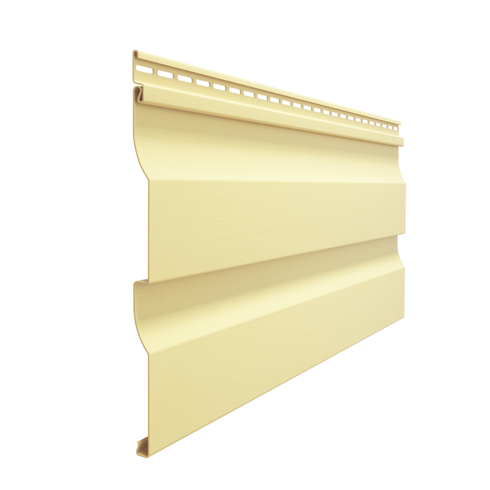 Сайдинг Docke Premium Корабельный брус Лимон