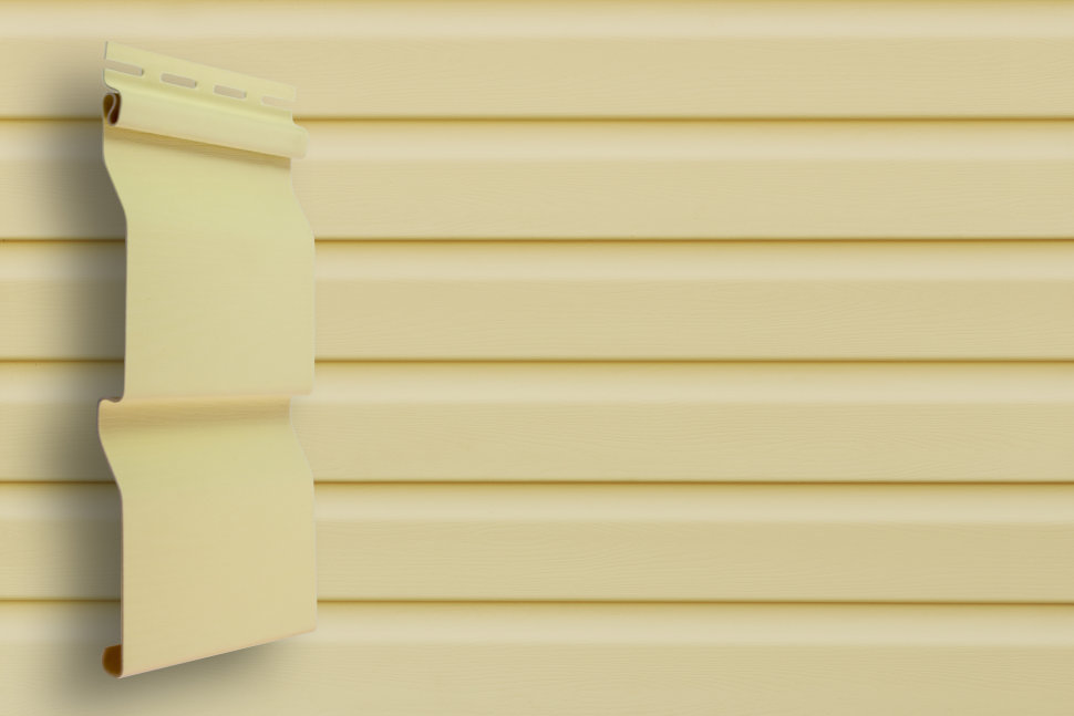 Сайдинг Grand Line Корабельный брус D4 Slim ванильный