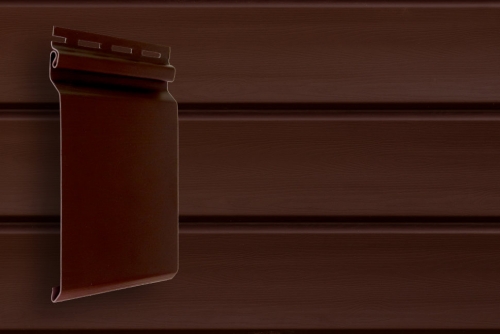 Картинка товара Сайдинг Grand Line Natural-Брус S7 Акрил темный дуб