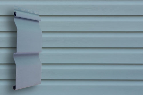 Картинка товара Сайдинг Grand Line Корабельный брус D4,4 голубой