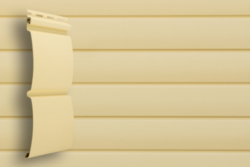 Сайдинг Grand Line Блок хаус D4,8 ванильный